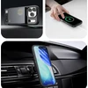 Rock Guard Lens Protection Series Magnetic dėklas skirtas Apple iPhone 17 skaidrus-juodos spalvos