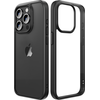 Dėklas Rock Guard Series Case for Iphone 16 Plus transparent-juodas