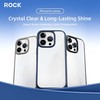 Rock Guard Series dėklas skirtas Apple iPhone 16 Pro Max skaidrus-pilkos spalvos