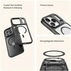 Rock Guard Series Magnetic dėklas skirtas Apple iPhone 17 Pro Max skaidrus-juodos spalvos
