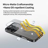 Rock Guard Touch Matte Series dėklas skirtas Apple iPhone 16 pilkos spalvos