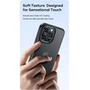 Rock Guard Touch Matte Series dėklas skirtas Apple iPhone 15 Plus baltos spalvos