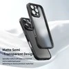 Rock Guard Touch Matte Series dėklas skirtas Apple iPhone 16 Pro Max pilkos spalvos