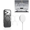 Rock Guard Touch Matte Series Magnetic dėklas skirtas Apple iPhone 17 Pro Max juodos spalvos (metal lens frame)