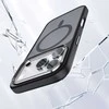 Rock Guard Touch Matte Series Magnetic dėklas skirtas Apple iPhone 17 Pro Max juodos spalvos (metal lens frame)