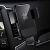 Rock Magnetic gravity car holder EDZ-03 induction to air vent juodas