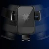 Rock Magnetic gravity car holder EDZ-03 induction to air vent juodas