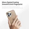 Rock Matte Series Magnetic dėklas skirtas Apple iPhone 16 juodos spalvos