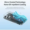 Rock Matte Series Magnetic dėklas skirtas Apple iPhone 16 juodos spalvos