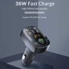 Oem Rock Transmiter FM B301 MP3, Bluetooth – 2xUSB + Type C + micro SD – 36W juodos spalvos