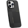 Rock Ultra Thin Aramid Fiber Kevlar 600D dėklas skirtas Apple iPhone 16 Pro Max juodos spalvos