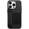 Rock Ultra Thin Aramid Fiber Kevlar 600D dėklas skirtas Apple iPhone 16 Pro juodos spalvos