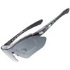 Rockbros 10143 photochromic UV400 dviratininko akiniai – juodos spalvos