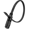 Rockbros 3240001001 bicycle lock for 0.5 m combination – juodos spalvos