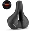 Rockbros 38218916002 MTB dviračio balnelis + lamp – juodos spalvos