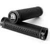 Rockbros 40210003001 microfiber bicycle handlebar grips – juodos spalvos