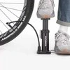 Rockbros 42610002001 floor bicycle pompa with pressure gauge – juodos spalvos