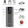Rockbros 42720001001 Electric Bike Pump with LED Ekranas + USB-C – USB-A Cable – juodos spalvos