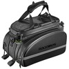 Rockbros A6-6 krepšys dviračiui for trunk, 35 l, with fold-out pockets – juodos spalvos