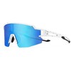 Rockbros Kids dviratininko akiniai, Polarized, UV apsauga, Children's - baltos spalvos