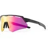 Rockbros Polarized dviratininko akiniai su UV apsauga ir Corrective Insert – pilkos spalvos