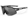 Rockbros Polarized dviratininko akiniai su UV apsauga ir Corrective Insert 14120008006 pilkos spalvos Lenses – juodos spalvos