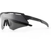 Rockbros Polarized dviratininko akiniai su UV apsauga ir Corrective Insert – pilkos spalvos