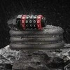 Rockbros RKS507-1BK dviračio spyna su kombinacija 1,8 m – juodos spalvos