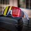 Rockbros SP297 polarizing cycling glasses – baltas