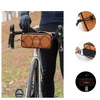 Rockbros TL001 ROAD TO SKY 1.9L Handlebar Bike Bag Atsparus vandeniui – Oranžinis