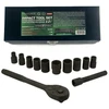 Rockforce Wmc ROCKFORCE SMŪGINIŲ GALVUČIŲ RINKINYS 12 vnt. 1/2″ 6-KAMP. (10-24mm)