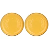 Rose&amp;Tulipani ROP Set of 2 Concerto Ocra Round Platters – Geltona, 32 cm