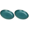 Rose&amp;Tulipani ROP Set of 2 Concerto Ottanio Round Bowls – Mėlyna-Žalias, 30 cm