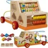 Wooden car sorter Kruzzel 22652