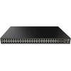 Šakotuvas Carruzzo LevelOne GEL-5271 tinklo komutatorius Valdomas L2+ Gigabit Ethernet (10/100/1000) 1U Juoda