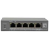 Šakotuvas Carruzzo LevelOne GEP-0531 tinklo komutatorius Ne-valdomas L2 Gigabit Ethernet (10/100/1000) Maitinimas per Eternetą (PoE) Stalinis / tvirtinamas prie sienos Pilka