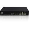 Šakotuvas Level One Carruzzo LevelOne GEP-1061 tinklo komutatorius Valdomas L2 Gigabit Ethernet (10/100/1000) Maitinimas per Eternetą (PoE) Juoda