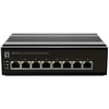 Šakotuvas Level One Carruzzo LevelOne IFS-0801 tinklo komutatorius Ne-valdomas Fast Ethernet (10/100) Juoda