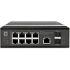 Šakotuvas Level One Carruzzo LevelOne IGP-1091 Valdomas L3 2.5G Ethernet (100/1000/2500) Maitinimas per Eternetą (PoE) Stalinis / tvirtinamas prie sienos Juoda