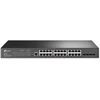 Šakotuvas Carruzzo TP-Link JetStream TL-SG3428 tinklo komutatorius Valdomas L2/L3 Gigabit Ethernet (10/100/1000) 1U Juoda