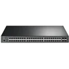 Šakotuvas Carruzzo TP-Link JetStream TL-SG3452XP tinklo komutatorius Valdomas L2+ Gigabit Ethernet (10/100/1000) Maitinimas per Eternetą (PoE) 1U Juoda