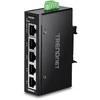 Šakotuvas Carruzzo Trendnet TI-ELC50 tinklo komutatorius Ne-valdomas Fast Ethernet (10/100) Juoda