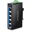 Šakotuvas Carruzzo Trendnet TI-GLC50 tinklo komutatorius Ne-valdomas Gigabit Ethernet (10/100/1000) Juoda