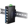 Šakotuvas Carruzzo Trendnet TI-GLC50 tinklo komutatorius Ne-valdomas Gigabit Ethernet (10/100/1000) Juoda
