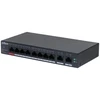 Šakotuvas Dahua Technology DH-CS4010-8GT-110 tinklo komutatorius Valdomas L2 Gigabit Ethernet (10/100/1000) Maitinimas per Eternetą (PoE) Juoda