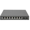 Šakotuvas Digitus DN-80067 tinklo komutatorius Ne-valdomas Gigabit Ethernet (10/100/1000) Juoda
