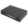 Šakotuvas Digitus 16-PORT GBIT SWITCH 19ZOLL UNMA - 16-PORT 10/100/1000BASE-T