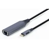 GEMBIRD A-USB3C-LAN-01 USB type-C Gigabit tinklo adapteris space pilkas