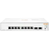 Šakotuvas Hewlett Packard (HP) HPE Aruba Networking Networking Instant On Switch 8p Gigabit 2p SFP 1930 Valdomas L2/L3/L4 Gigabit Ethernet (10/100/1000) Maitinimas per Eternetą (PoE) 1U Balta