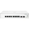 Šakotuvas Hewlett Packard (HP) HPE Aruba Networking Networking Instant On Switch 8p Gigabit 2p SFP 1930 Valdomas L2/L3/L4 Gigabit Ethernet (10/100/1000) Maitinimas per Eternetą (PoE) 1U Balta